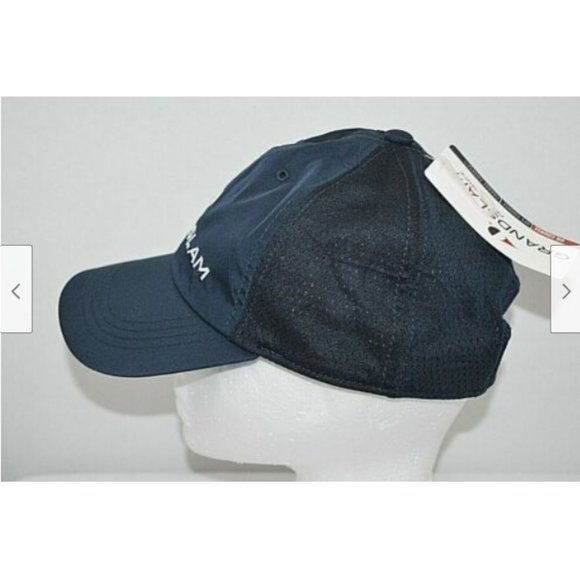 NWT Grand Slam Performance Mesh Golf Hat Navy - Picture 3 of 8